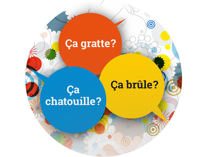 Ca gratte, ca brule, ca chatouille ?